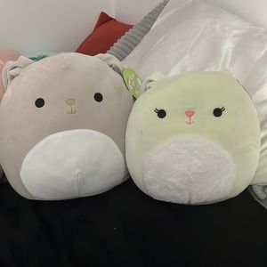 Rabbit squishmallow bundle